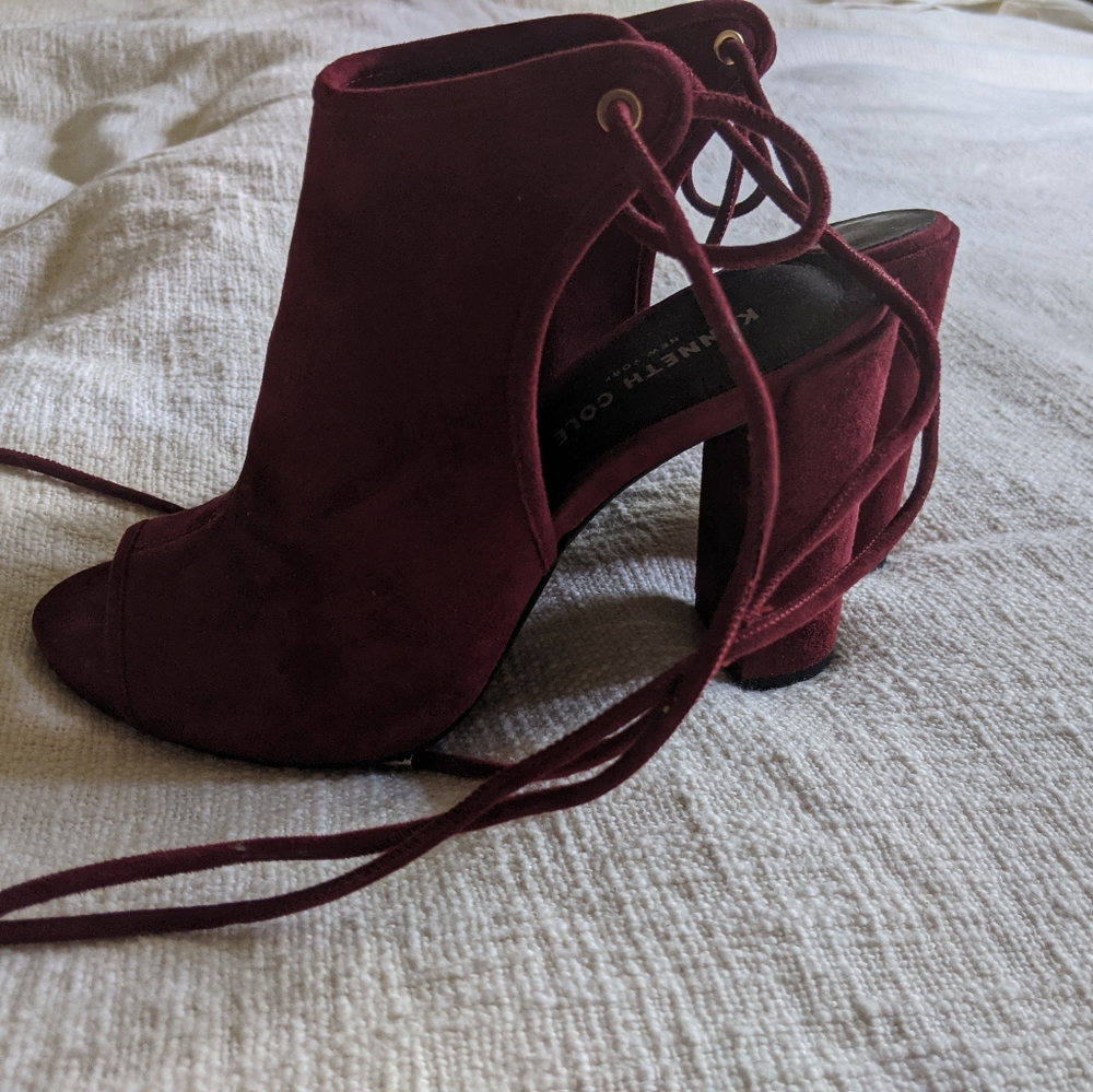 Kenneth Cole Red Darla Heels